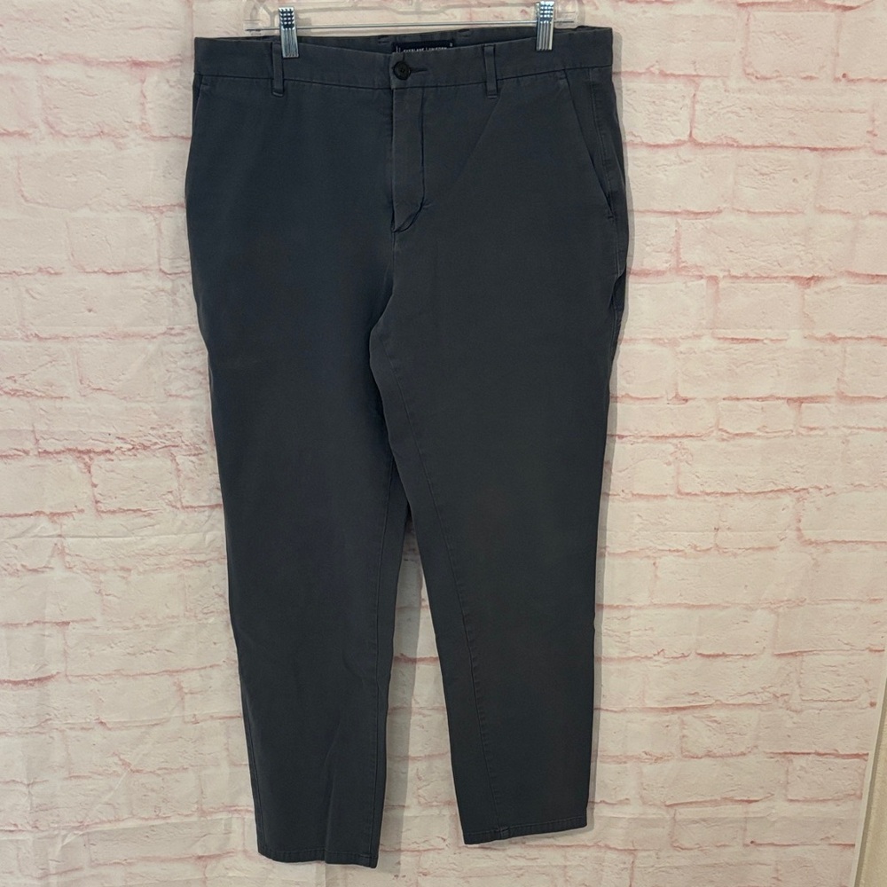 Everlane slate blue khakis